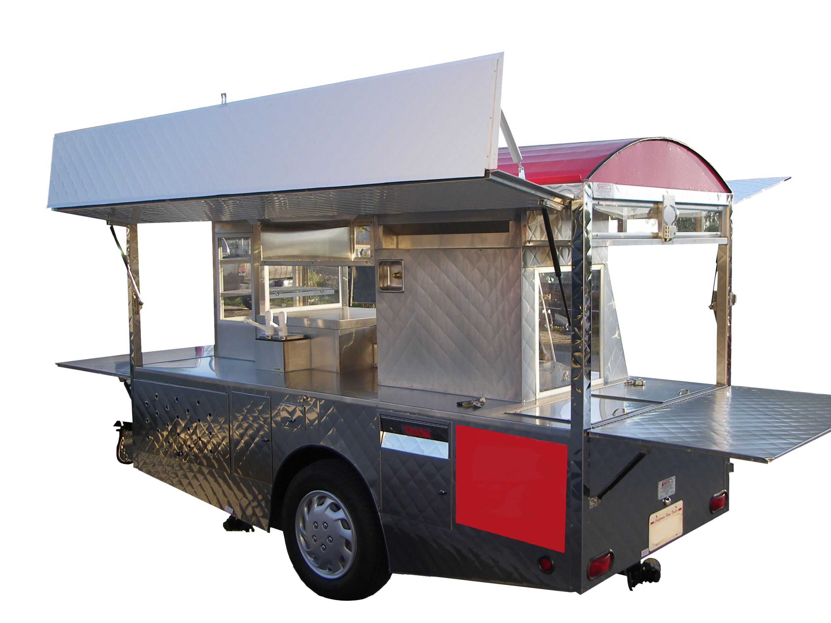 Armenco California-Compliant Steam Table Based Hot dog cart